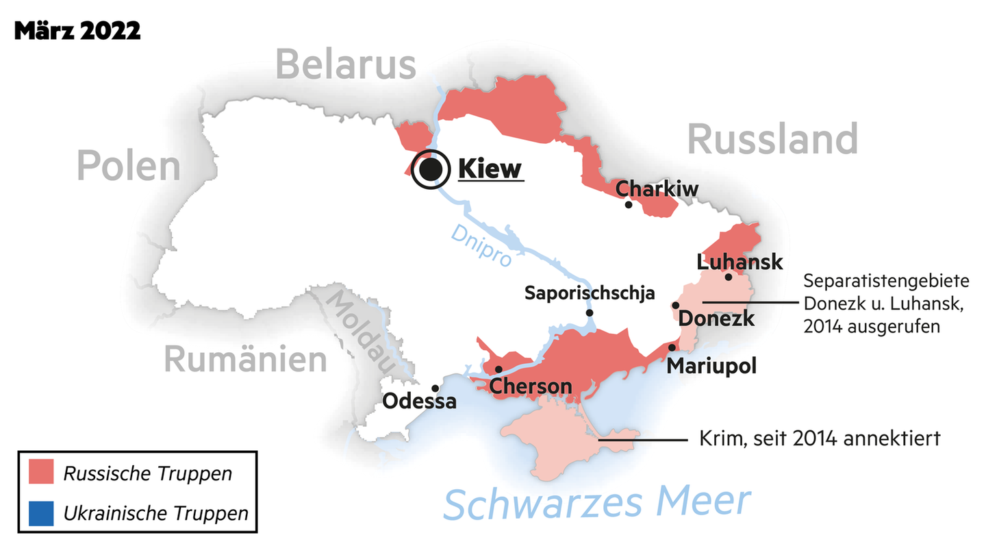 Ukraine Krieg März 2022