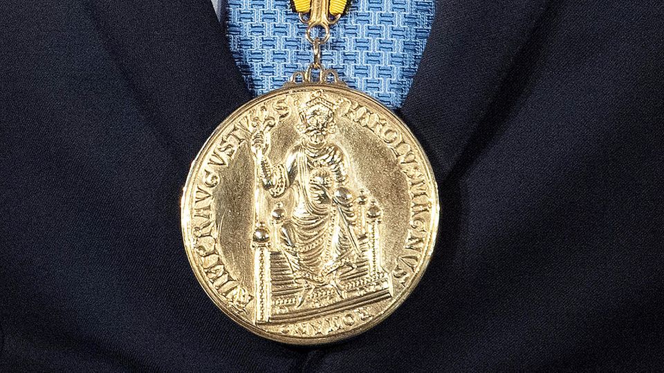Die Karlspreis-Medaille