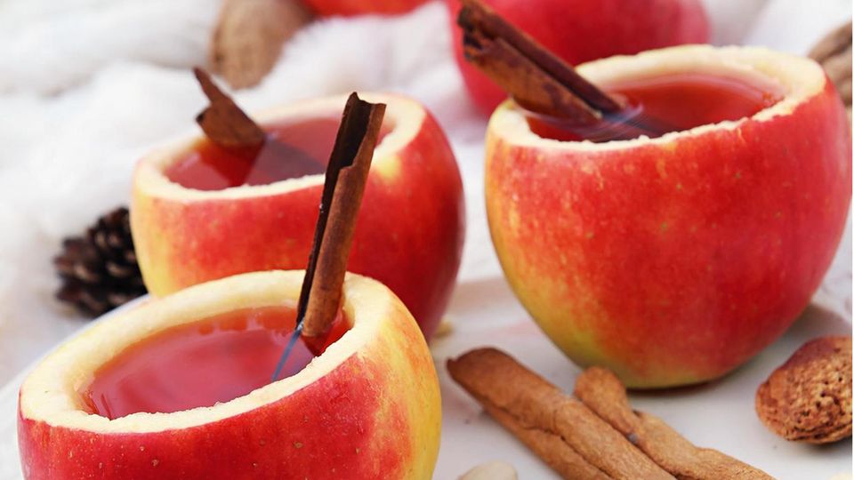 Bratapfel mit kandiertem Ingwer: Schnelles Rezept für den ...