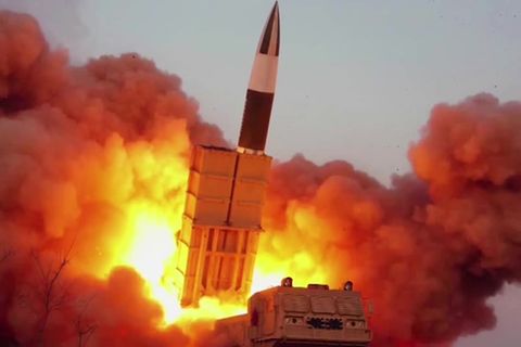 Raketentest in Nordkorea