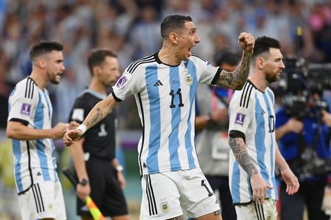 Argentiniens Nationalspieler Angel di María