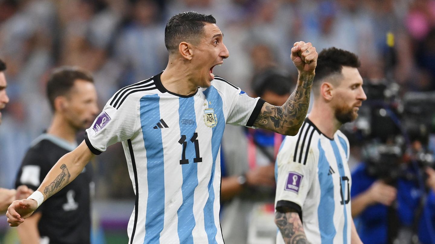 Argentiniens Nationalspieler Angel di María