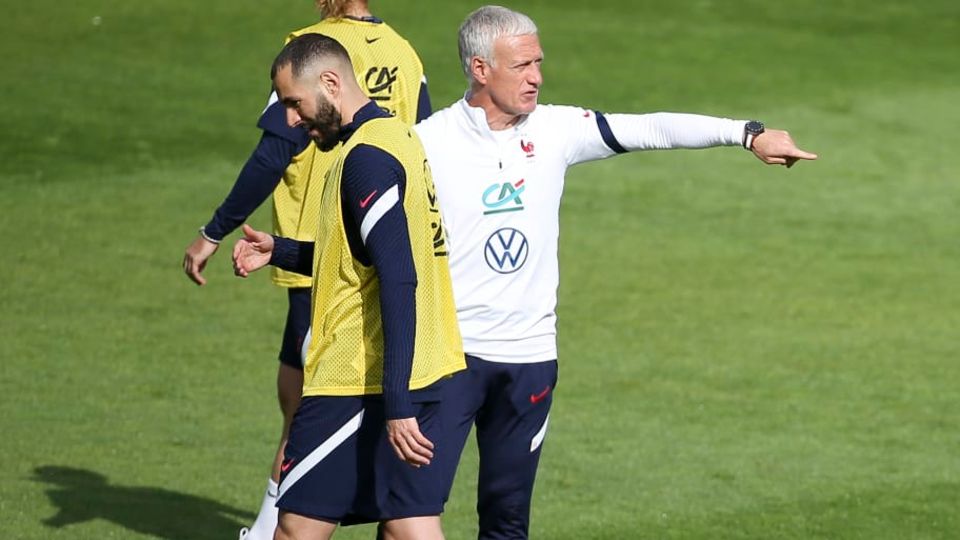 Karim Benzema, Didier Deschamps