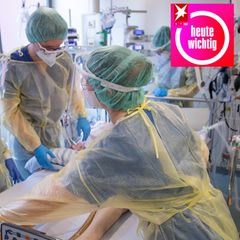 Pfleger und Ärzte am Limit