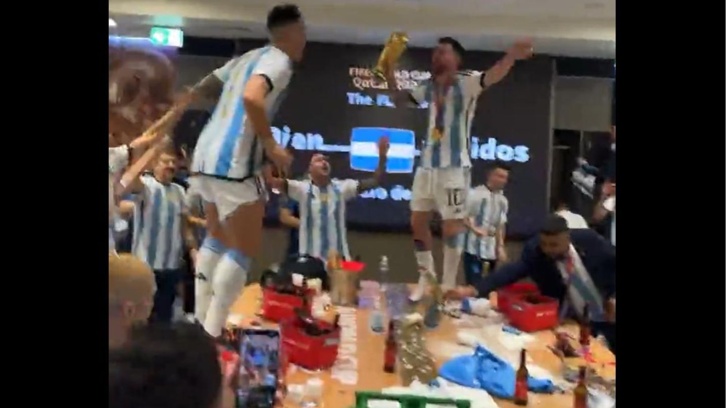 Lionel Messi dances on the table: cabin videos show wild player party
