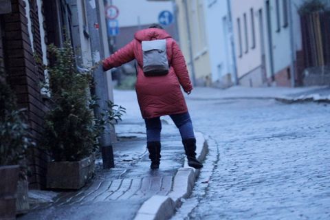 Bei Eisregen und Blitzeis ist besondere Obacht geboten