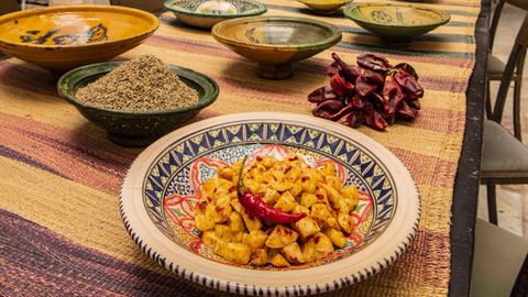 Kartoffelsalat aus Tunis