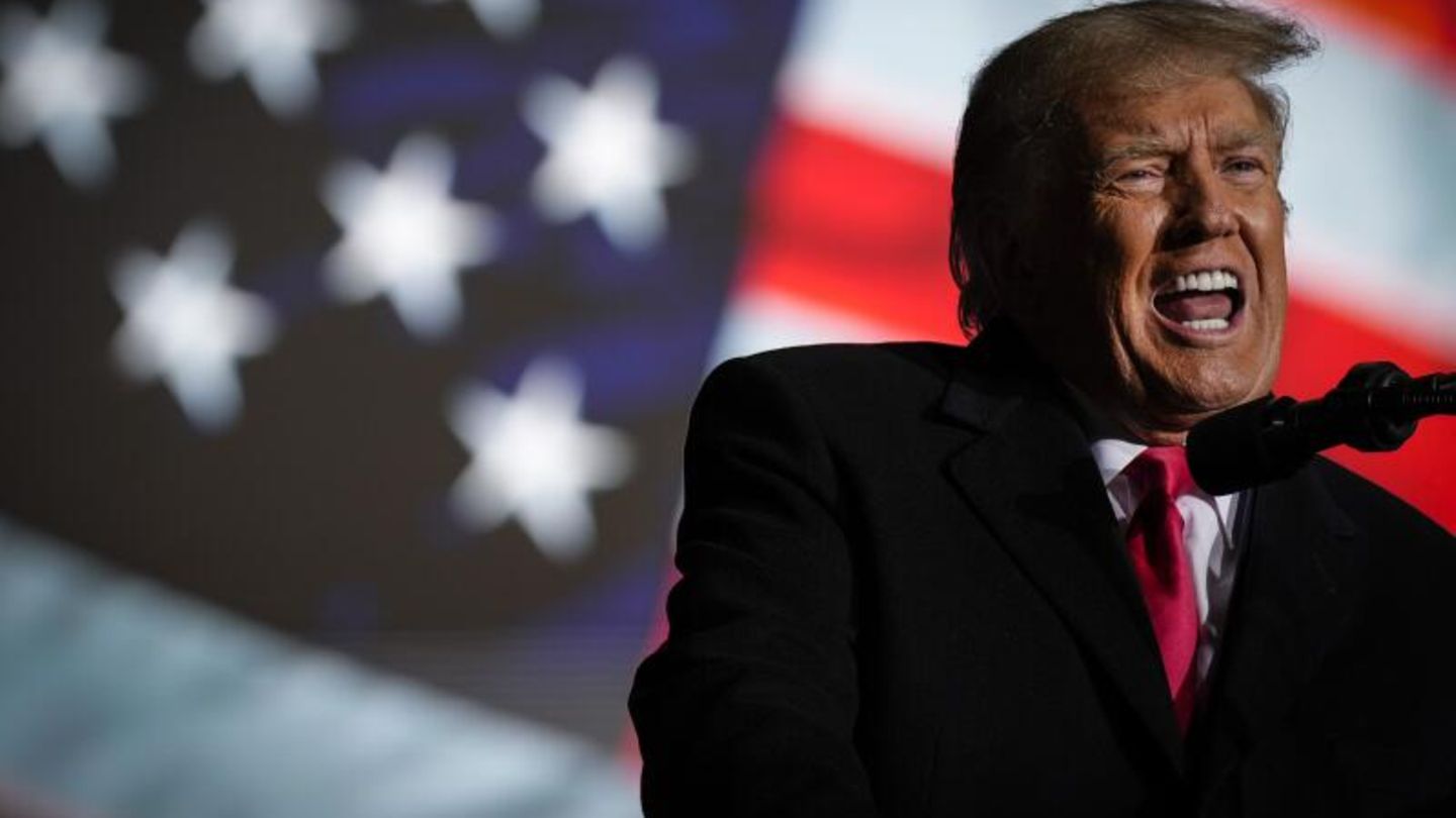 Donald Trump Auftritt