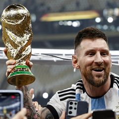 Argentinien beim Feiern: Der Sieg hat sich auch auf dem Konto ausgezahlt.