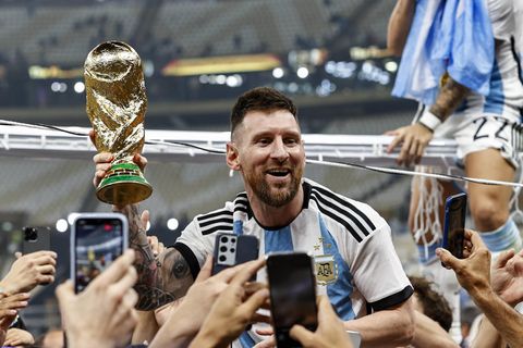 Argentinien beim Feiern: Der Sieg hat sich auch auf dem Konto ausgezahlt.