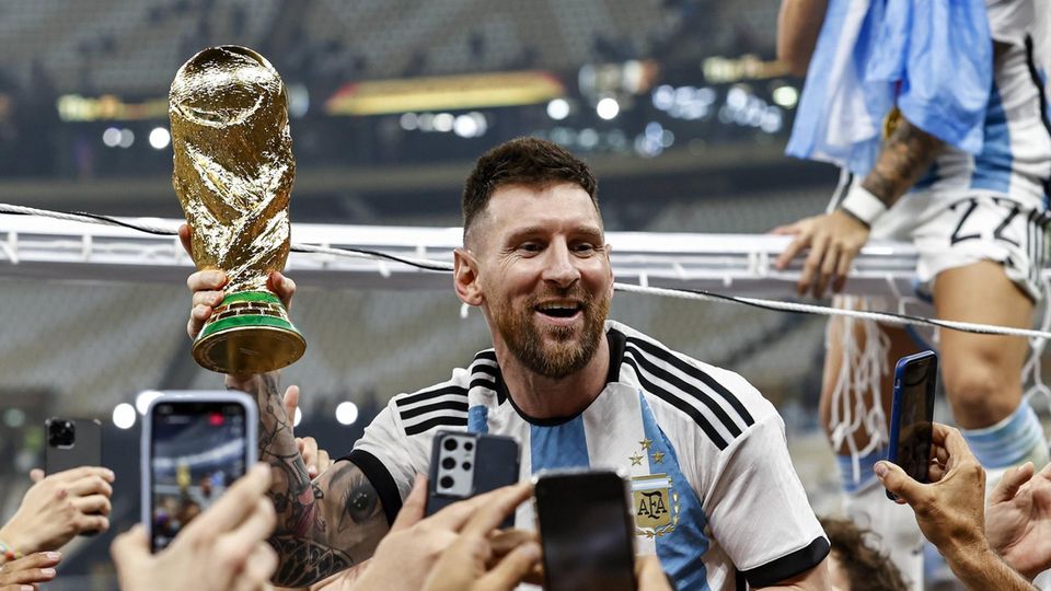 Argentinien beim Feiern: Der Sieg hat sich auch auf dem Konto ausgezahlt.