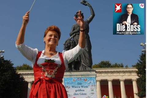 Die ehemalige Leiterin des Münchner Oktoberfests Gabriele Weishäupl.bei "Die Boss"