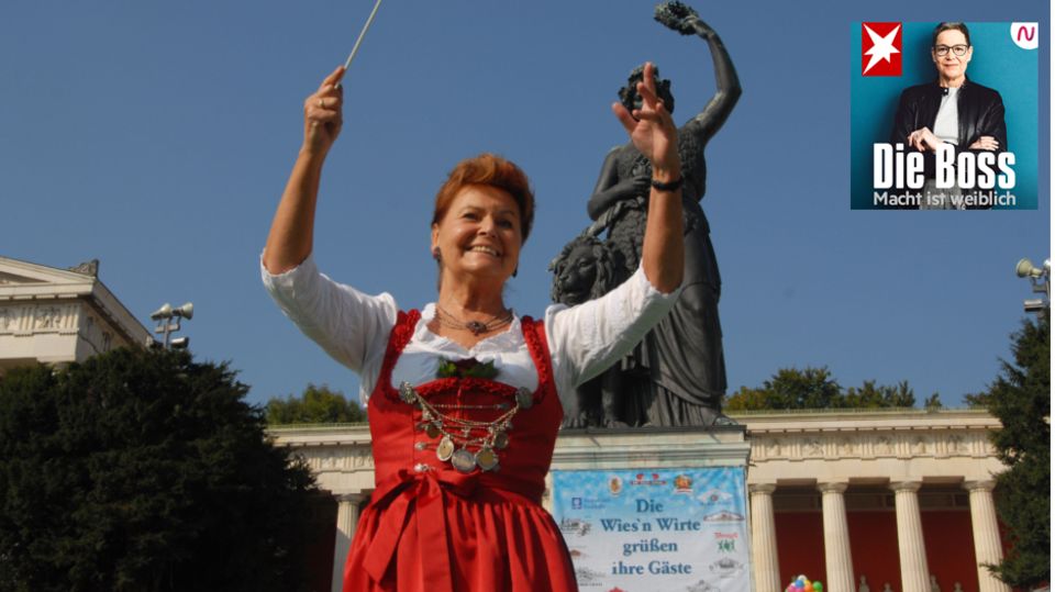 Die ehemalige Leiterin des Münchner Oktoberfests Gabriele Weishäupl.bei "Die Boss"