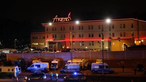 Blaulicht vor Rotlicht: Das "Artemis" wurde 2016 durchsucht.