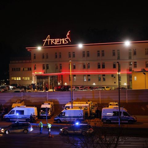 Blaulicht vor Rotlicht: Das "Artemis" wurde 2016 durchsucht.