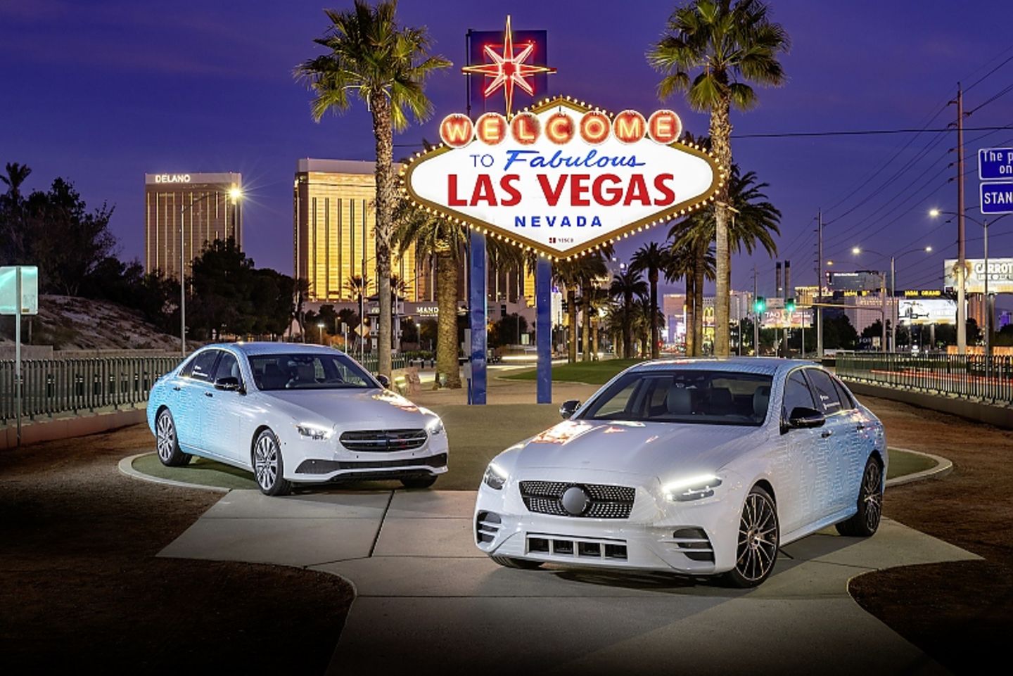 Mercedes auf der CES