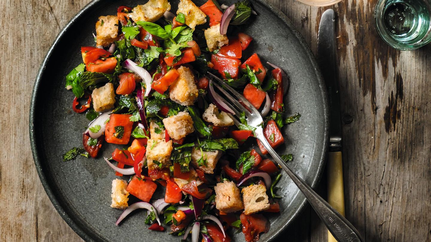 Der Fattoush ist beliebig wandelbar