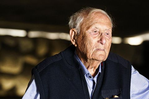 Portrait des Holocaust-Überlebenden Albrecht Weinberg