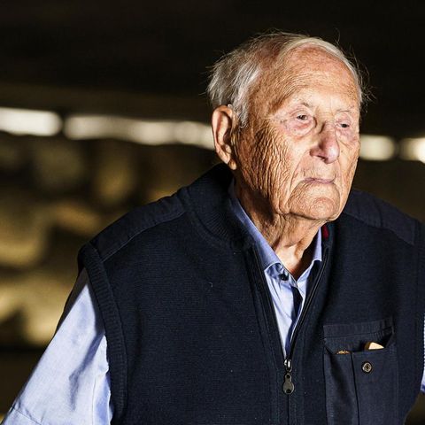 Portrait des Holocaust-Überlebenden Albrecht Weinberg