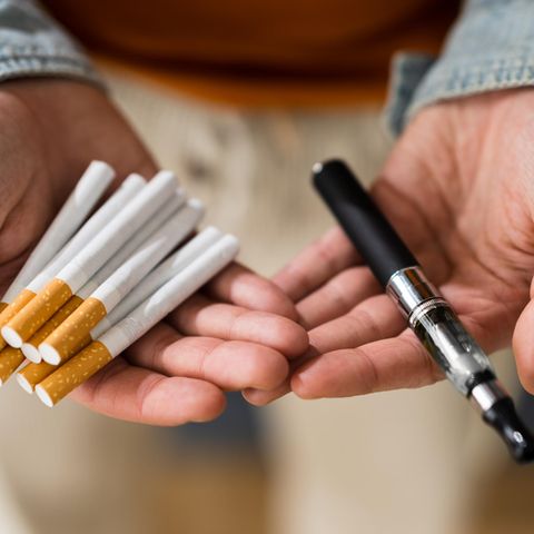 Butts and e-cigarettes 