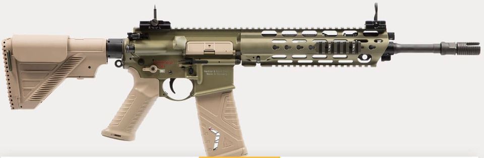 So sieht das Modell der Bundwehr bislang aus: HK416 A8