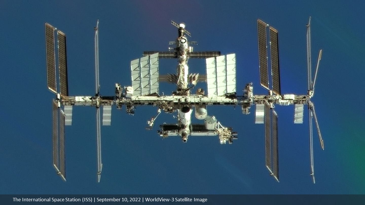 ISS im WEltraum