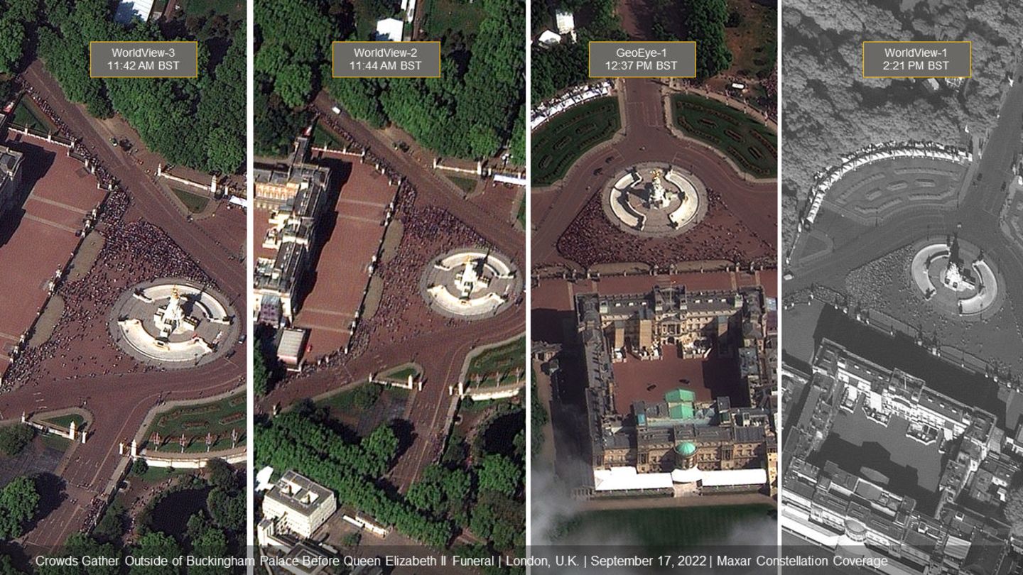 Satellitenbild Queen