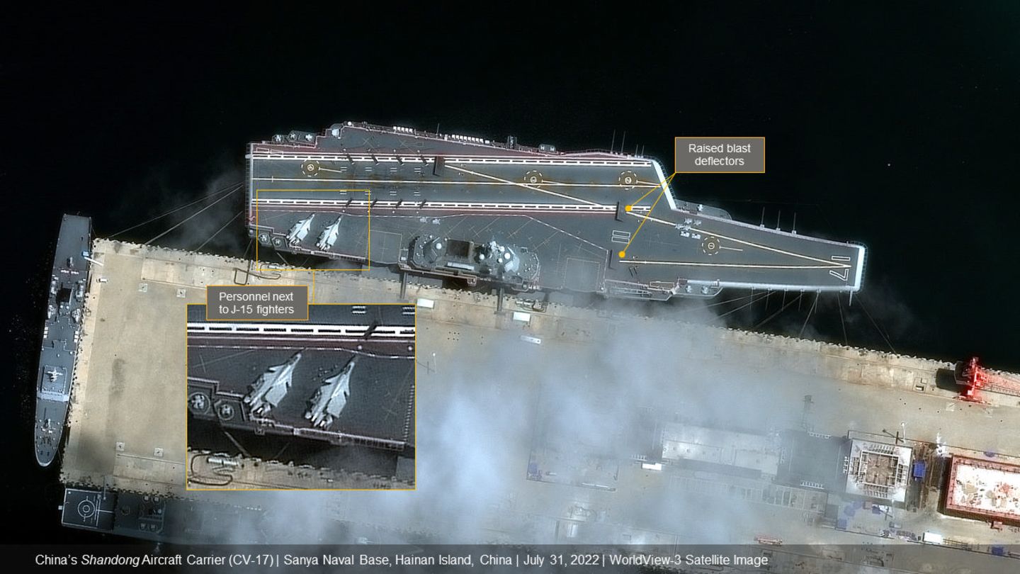 Satellitenbild Shandong
