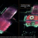 Satellitenbild Nordkorea