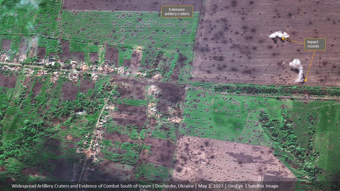 Satellitenbild Isjum Satellitenbild Isjum