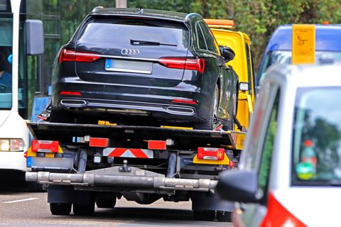 Unangenehm: Ist das Auto erst einmal am Haken, wird es richtig teuer.