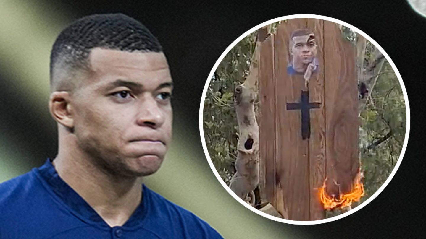 World Cup 2022: Argentine fans burn “coffin” with Mbappé’s face on it