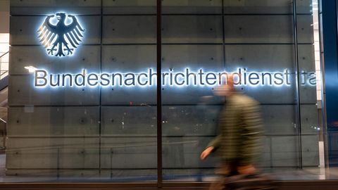 Die Zentrale des Bundesnachrichtendienstes (BND) in Berlin-Mitte
