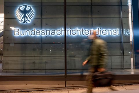 Die Zentrale des Bundesnachrichtendienstes (BND) in Berlin-Mitte