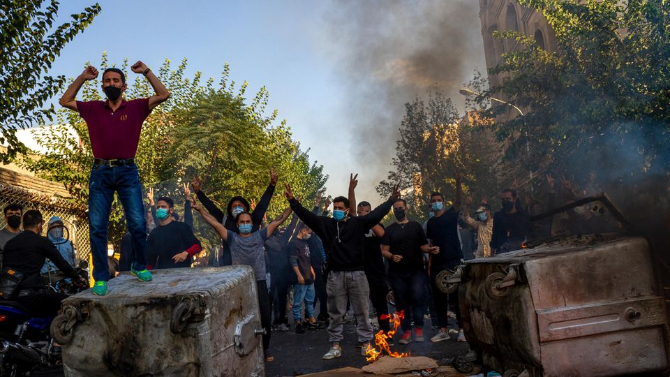 Die Proteste im Iran halten seit Monaten an (Aufnahme aus dem Oktober in Teheran)