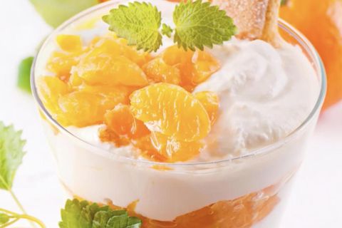 Spekulatius-Mandarinen-Quark-Creme