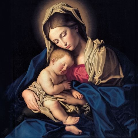 Fürchtet Euch nicht! Maria mit dem Jesus-Kind