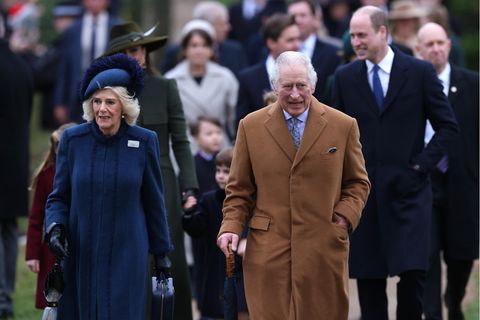 Weihnachtstradition: Premiere von König Charles III. : Er führt die Familie zum Sandringham-Gottesdienst und hält erste Weihnachtsansprache