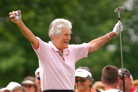 Die US-Golferin Kathy Whitworth