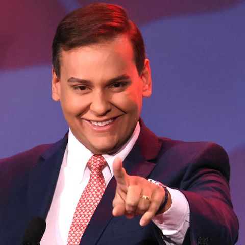 George Santos bei einer Wahlkampfveranstaltung