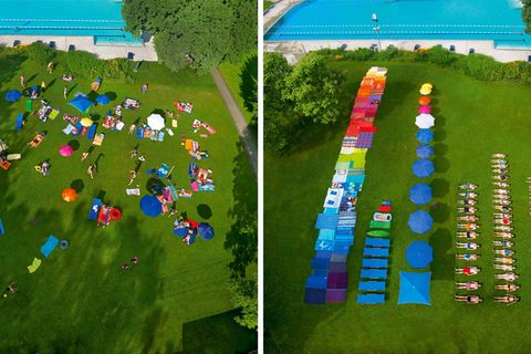 Ordnung im Freibad