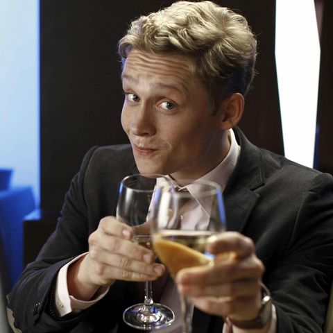 Prösterchen Matthias Schweighöfer!