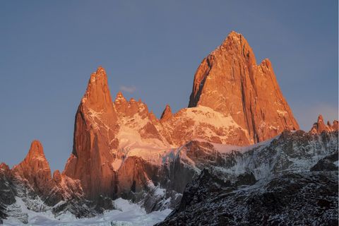 Berge der Cerro-Torre-Formation