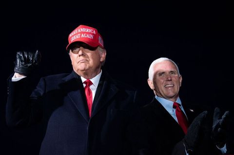 Donald Trump und Mike Pence