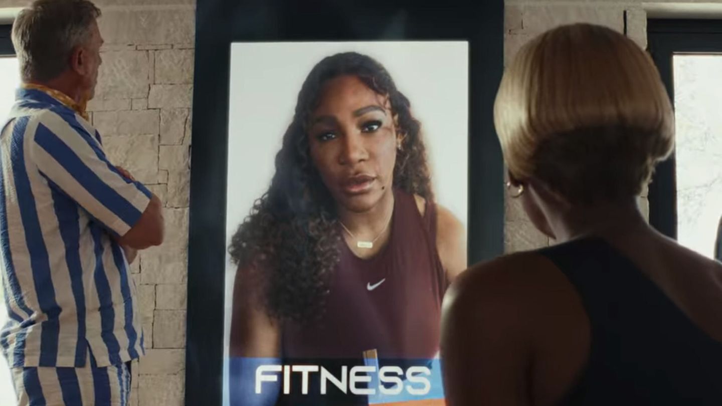Serena Williams in "Glass Onion"