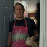 Hugh Grant in "Glass Onion"