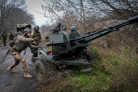 Soldaten der Streitkräfte der Ukraine