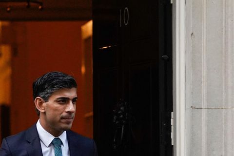 Großbritanniens Premierminister Rishi Sunak