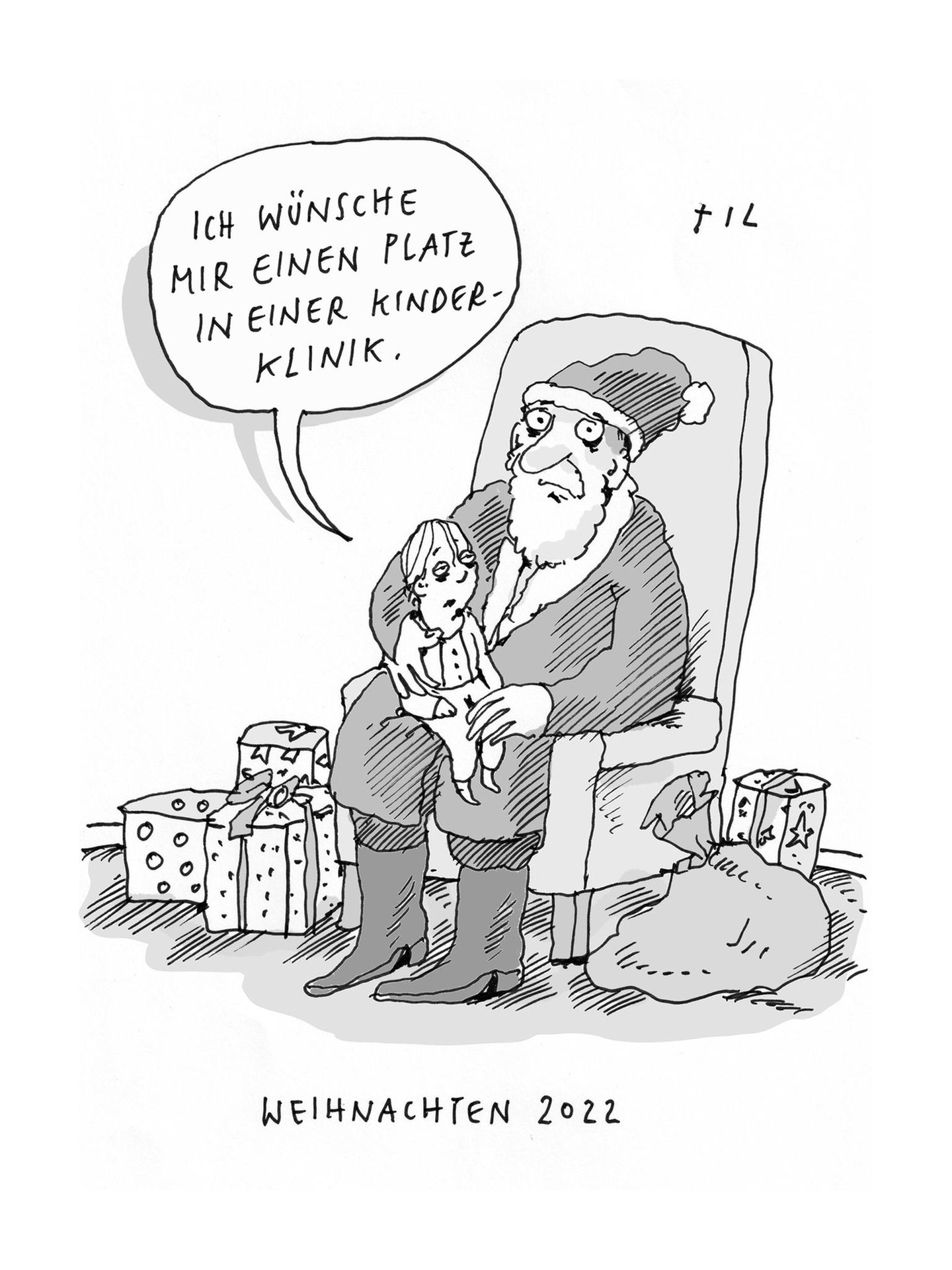 Das Jahr in 24 Cartoons: Von Documenta bis "Doppelwumms": Til Mette blickt auf das Jahr 2022 zurück