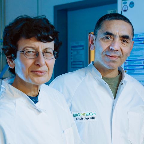 Biontech-Gründer Özlem Türeci und Uğur Şahin
